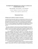 Investigación del confinamiento por Covid-19 y sus efectos en la sociedad moderna de Chile