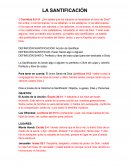 La Santificación