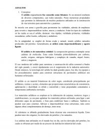 ASFALTOS. Página 1
