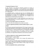 Importancia del agua en la vida