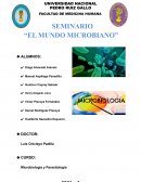 Seminario Mundo Microbiano