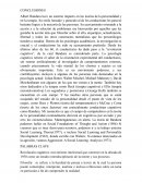 Albert Bandura. Conclusiones