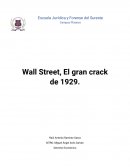 Wall Street, El gran crack de 1929