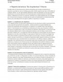 Reporte de lectura "De Arquitectura" Vitruvio