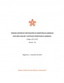 GUÍA PARA EVALUAR Y CERTIFICAR COMPETENCIAS LABORALES