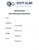 ESPECIALIDAD ELECTROTECNIA INDUSTRIAL