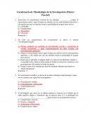Cuestionario de Metodología de la Investigación (Primer Parcial)