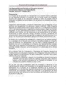 Las Representaciones Sociales en Educación Inclusiva