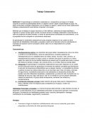 Trabajo Colaborativo. Características