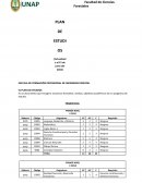 PLAN DE ESTUDIOS ING FORESTAL
