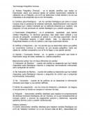 TERMINOLOGIA DE POLIGRAFIA FORENSE