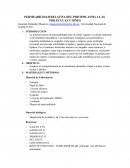 PERMEABILIDAD RELATIVA DEL PROTOPLASMA A LAS MOLÉCULAS Y IONES