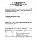 CONTABILIDAD. ACTIVIDAD RETENCION POR SALARIO