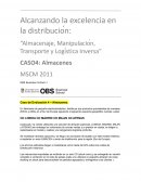 Almacenaje, manipulación, transporte y logística inversa