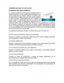 COMPAÑÍA NACIONAL DE CHOCOLATES.