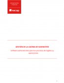 Software administrativo para los procesos de logística y operaciones