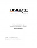 Estrategia competitiva para la gestión evaluación U1