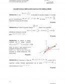 Examen Final - Cálculo Vectorial