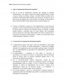 Organización Divisional Geográfica