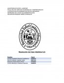 Resolución de Caso Vestidos S.A