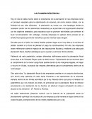 LA PLANEACIÓN FISCAL
