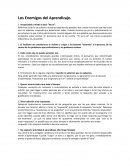 Los Enemigos del Aprendizaje