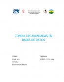 CONSULTAS AVANZADAS EN BASES DE DATOS