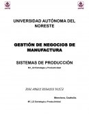 GESTIÓN DE NEGOCIOS DE MANUFACTURA