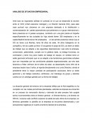 ANALISIS DE SITUACION EMPRESARIAL