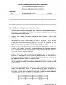 Ejercicios Básicos de Programación Orientada a Objetos