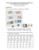 MATEMATICA: PROBLEMAS CON DINERO Y NUMERACION EN EL ORDEN DE LOS CIENES (NIVEL 2)