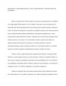 IDENTIFICA LA SINTOMATOLOGIA, Y DA EL DIAGNOSTICO JUSTIFICANDO LOS CRITERIOS