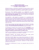 TALLER CASUÍSTICA DISCIPLINARIA POLICIAL