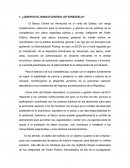 ¿Quien es el Banco Central de Venezuela?