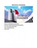 INICIATIVA CUIDADANA