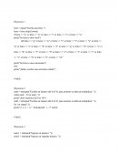 Ejercicios de programación en python (Tarea)