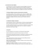 Pensamiento politico indigena