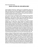 BREVE HISTORIA DEL NEOLIBERALISMO