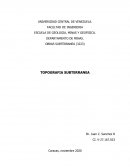 Topografia subterranea