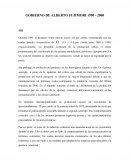 GOBIERNO DE ALBERTO FUJIMORI 1990 - 2000