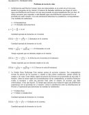 Problema de teoría de colas