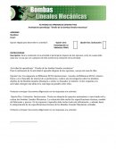 Actividad de aprendizaje: ”Diseño de las bombas lineales mecánicas”