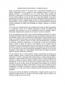 Administración estratégica. FODA