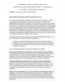 PRINCIPIOS DE RETROALIMENTACIÓN EFECTIVA