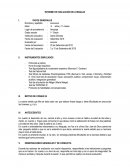 INFORME DE EVALUACIÓN DE LENGUAJE