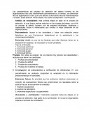 Adm Recursos Humanos - foro Características del proceso de selección GTH