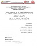 FUNDAMENTO DE LA ECONOMIA. SECCION