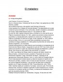 Actividad del matadero