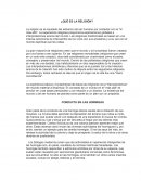 ¿Qué es la religión? Conducta en las hormigas