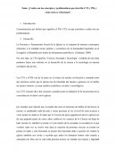 ¿Cuáles son los conceptos y problemáticas que describe CTS y PSI, y cómo estos se relacionan?